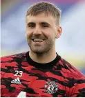  ??  ?? United’s Luke Shaw