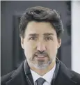  ??  ?? 0 Justin Trudeau warned against moving too quickly