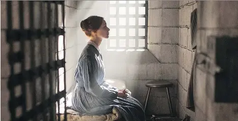  ?? TIFF ?? The new miniseries Alias Grace examines “repressed rage bubbling beneath the surface” that is relevant to our times, Sarah Gadon says.