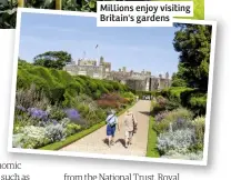  ??  ?? Millions enjoy visiting Britain's gardens