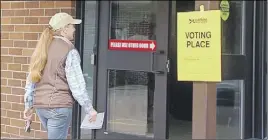  ?? Lynn curwin/truro daily news ?? Fewer than 54 per cent of eligible voters cast ballots in Tuesday’s provincial election.