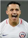  ??  ?? Alexis Sanchez