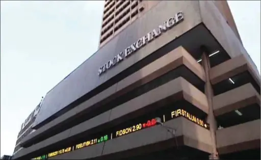  ??  ?? Nigerian Stock Exchange building
