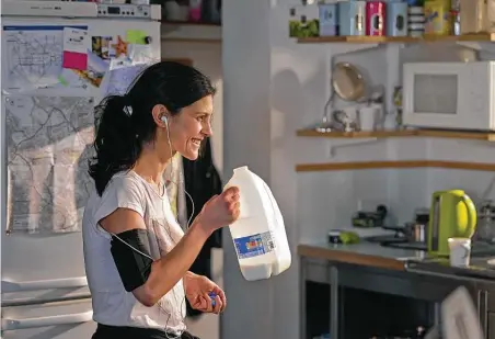  ?? Getty Images ?? Want to build muscle? Try adding a glass of milk to your post-workout recovery routine.