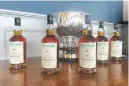  ?? ?? There were five bottles of specially labelled Springbank 15-year-old whisky up for grabs, and a fantastic new trophy awarded to the overall winner.