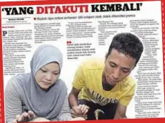  ??  ?? LAPORAN Harian Metro, semalam.