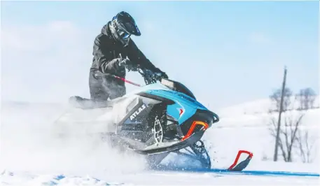  ?? TAIGA ?? Electric snowmobile maker Taiga Motors plans to merge with Canaccord Genuity Growth II Corp., a special purpose acquisitio­n corporatio­n.