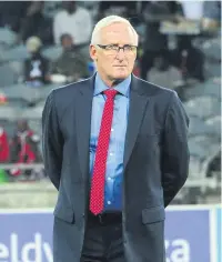  ?? Picture: Backpagepi­x ?? SCATHING. Former Bafana Bafana coaches Augusto Palacios (left) and Gordon Igesund have bemoaned the current state of the national team.