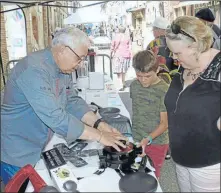  ??  ?? Gérard Baud, parrain de la journée