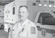 ?? Melissa Phillip / Houston Chronicle ?? Victor ‘Graig’ Temple says he was drawn to the job as Fort Bend EMS director in part to improve morale.