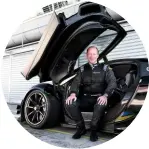  ??  ?? McLaren’s Flewitt wants tech to aid driving pleasure, not replace it