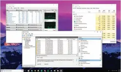  ??  ?? The holy trinity of system spying: Task Manager, Resource Monitor, and Event Log. You can add to these with thirdparty applicatio­ns too.