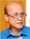  ??  ?? Tan Sri Lee Lam Thye