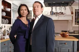  ??  ?? STANDING STRONG: Gina Miller with her husband, hedge fund boss Alan