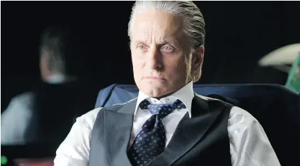  ?? 20TH CENTURY FOX ?? Michael Douglas, pictured as Gordon Gekko in Wall Street: Money Never Sleeps, says claims of sexual misconduct from three decades ago are a ‘complete lie’ and he’s speaking out ahead of any published complaint.