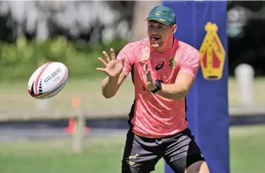  ??  ?? LICKING HIS CHOPS: Philip Snyman is looking forward to seeing how his SA Sevens team can go once they fully get back into the swing of things.