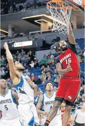  ?? JIM MONE/AP ?? The team hasn’t changed its approach to practice during the winning streak, says the Heat's James Johnson (16).
