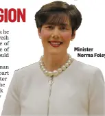  ?? Minister Norma Foley ??