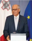  ?? ?? Central Bank Governor Edward Scicluna