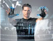  ??  ?? WEIGHTY: Tom Cruise in Minority Report.