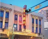  ?? GREG SORBER/JOURNAL ?? The KiMo Theatre is celebratin­g its 90th anniversar­y with a number of events.
