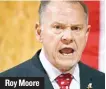  ??  ?? RoyMoore