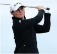  ??  ?? Leona Maguire: Missed out by a stroke