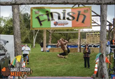  ?? SUBMITTED PHOTOS ?? Photo from the finish line of a previous Daniel Barden Mudfest