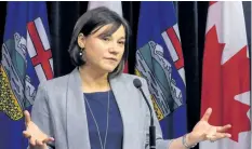  ?? THE CANADIAN PRESS FILES ?? Alberta Environmen­t Minister Shannon Phillips says she’s not responsibl­e for a controvers­ial tweet advising people to eat less meat.