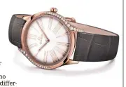  ??  ?? The new Tresor watch offers a classic design with a truly modern edge.