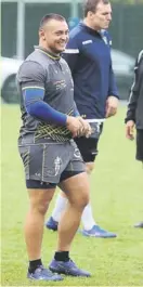  ?? Photo Vincent Duvivier ?? Repéré à Moscou dans une salle de sport par son compatriot­e Vadim Cobilas (Bordeaux-Bègles), Cristian Ojovan a découvert le rugby sur le tard.