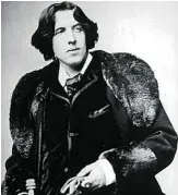  ??  ?? Oscar Wilde, autor de «El retrato de Dorian Gray»