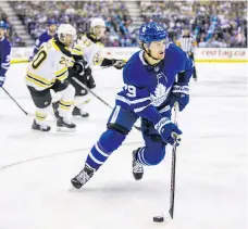  ?? ERNEST DOROSZUK ?? Highly touted forward William Nylander could be a potential bargaining chip for Toronto Maple Leafs GM Lou Lamoriello in his pursuit of a top-flight defenceman for next season.
