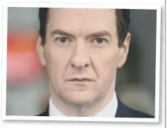  ??  ?? Chancellor George Osborne.