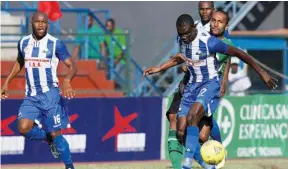  ?? PAULO MULAZA ?? Equipa da província do Moxico quer evitar o sufoco da luta pela permanênci­a entre os grandes