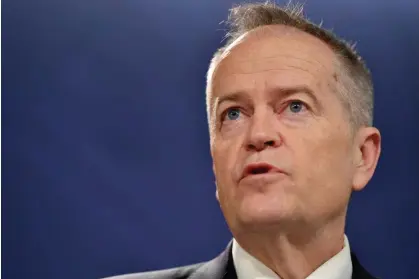  ?? Photograph: Bianca de Marchi/AAP ?? Australia federal budget 2022: the minister for the NDIS and government services, Bill Shorten, says the ‘fraud fusion taskforce’ will help get the scheme back on track.