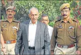  ?? PTI FILE ?? ▪ Centre's special representa­tive for Kashmir Dineshwar Sharma during his last visit to the state.