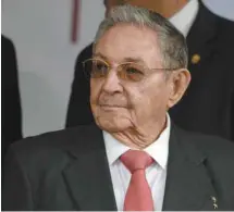  ?? FEDERICO PARRA AGENCE FRANCE-PRESSE ?? Raúl Castro, qui doit quitter le pouvoir le mois prochain, a mené depuis sept ans une série de réformes visant à «actualiser» un modèle économique obsolète calqué sur le système soviétique.