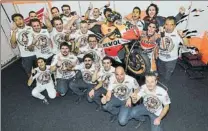  ?? FOTO: REPSOL MEDIA ?? Cheste’2013 El primer título MotoGP en su año rookie
