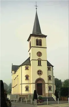  ?? Fotos: Jim Wandersche­id ?? Die Kirche in Ell