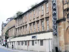  ??  ?? Former Arnotts site
Plans for the prime Paisley site have changed