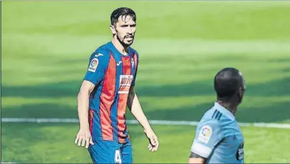  ?? FOTO: SD EIBAR ?? Una victoria balsámica
El defensa del Eibar asegura que su equipo necesita volver a ganar cuanto antes