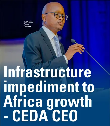  ?? ?? CEDA CEO, Thabo Thamane