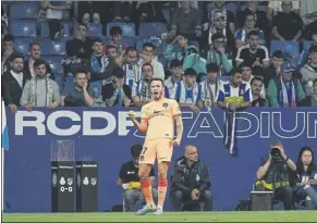  ?? Foto: EFE ?? Saúl Ñíguez, celebrando su gol ante el RCD Espanyol