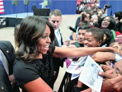  ?? ODISEA ?? Fotograma del documental de «Michelle Obama: Mi vida después de la Casa Blanca»