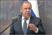  ?? AFP ?? Russian foreign minister Sergei Lavrov.