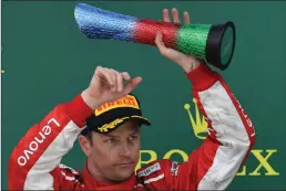  ?? FOTO: LEHTIKUVA/KIRILL KUDRYAVTSE­V ?? Kimi Räikkönen gjorde en solid insats då han knep tredje plats i Frankrikes GP förra veckan.
■