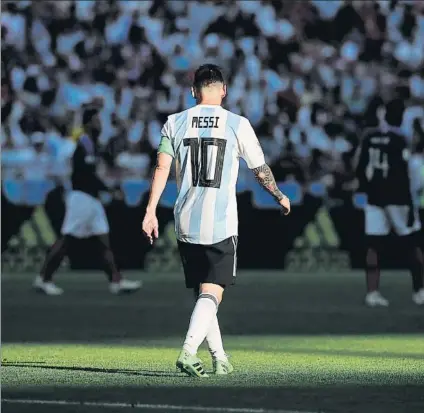  ?? FOTO: GETTY ?? Leo Messi durante el Francia-Argentina del pasado sábado