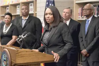  ?? SUN-TIMES FILE PHOTO ?? CPS CEO Janice Jackson rejected claims that botched background checks would keep teachers out of their classrooms as the school year begins.