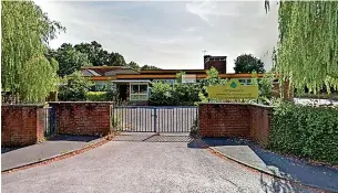  ?? Google streetview ?? ●●The old Orrishmere Primary School site in Cheadle Hulme where the new school would be built